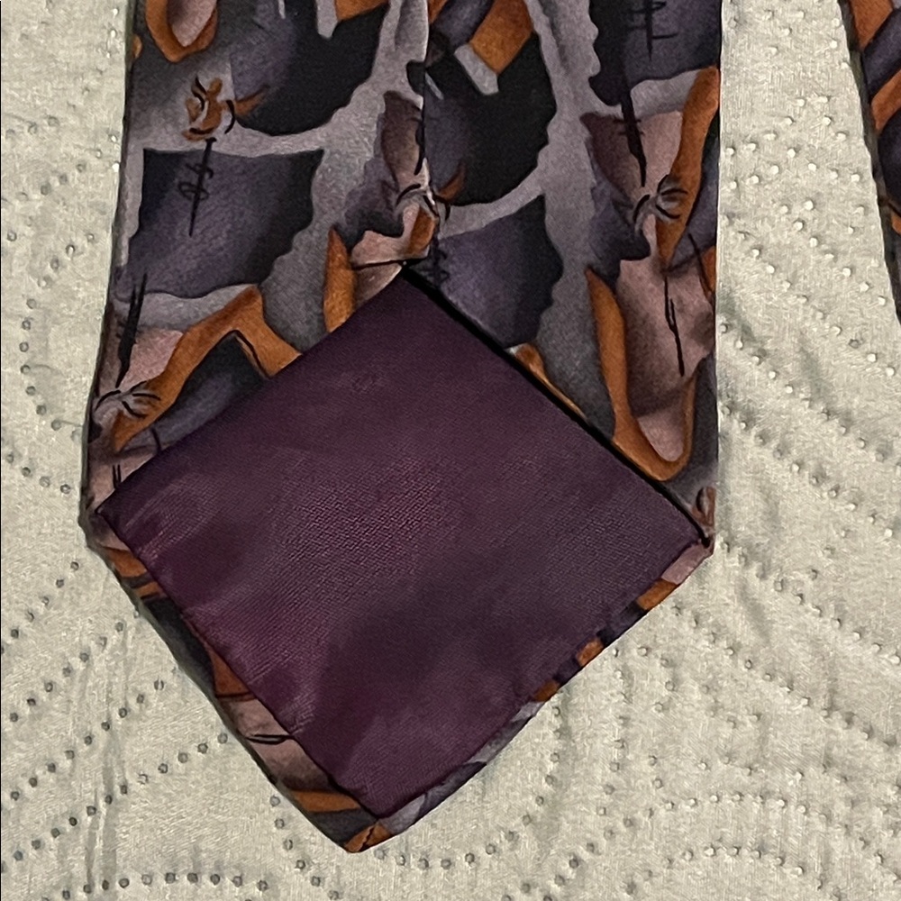 Cocktail Collection Silk Stylish Patterned Tie Up… - image 6